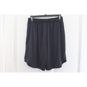 Men's Size Large Under Armour Black Tech Vent 7" Shorts Fast Drying Wicking
